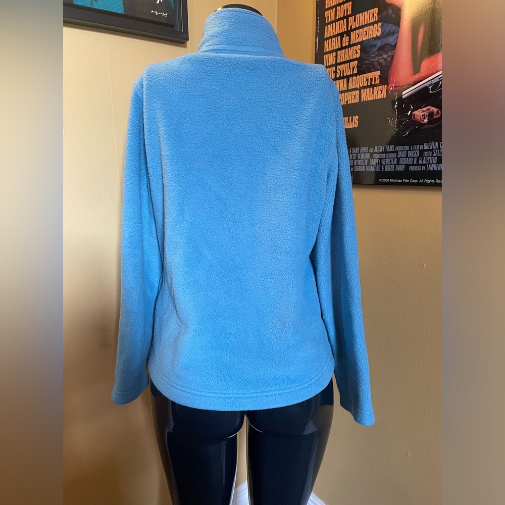 Women’s Fleecy Blue Jay Jacket ( medium petite ) - Picture 4 of 5